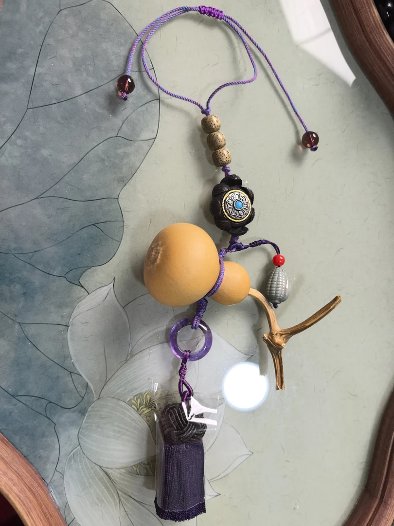 原生态葫芦福䘵挂件包挂车挂时来运转九紫离火紫气东来