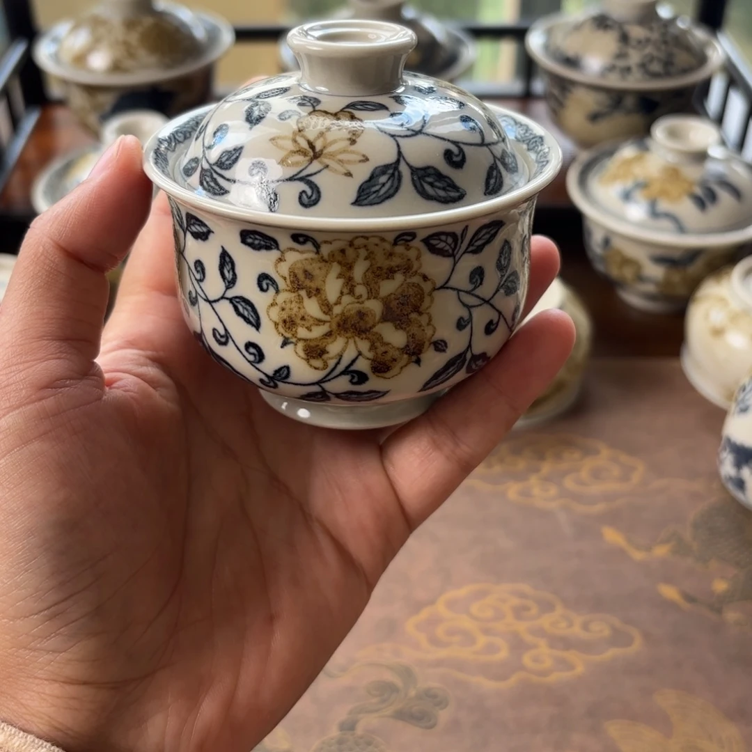 瓷片景德镇手绘茶器