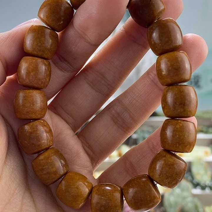 透闪石质玉手链未镶嵌多样性随机发一串