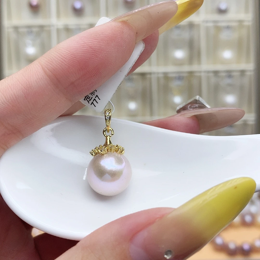 淡水珍珠合金颈饰
