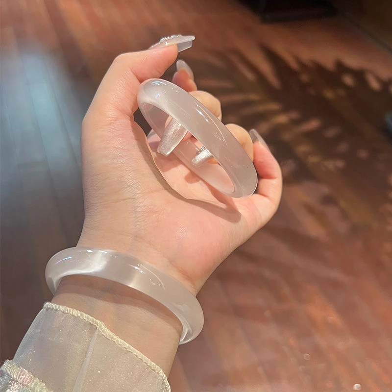 【白月光】手镯圈口齐全【性价比高】冰透气质女款