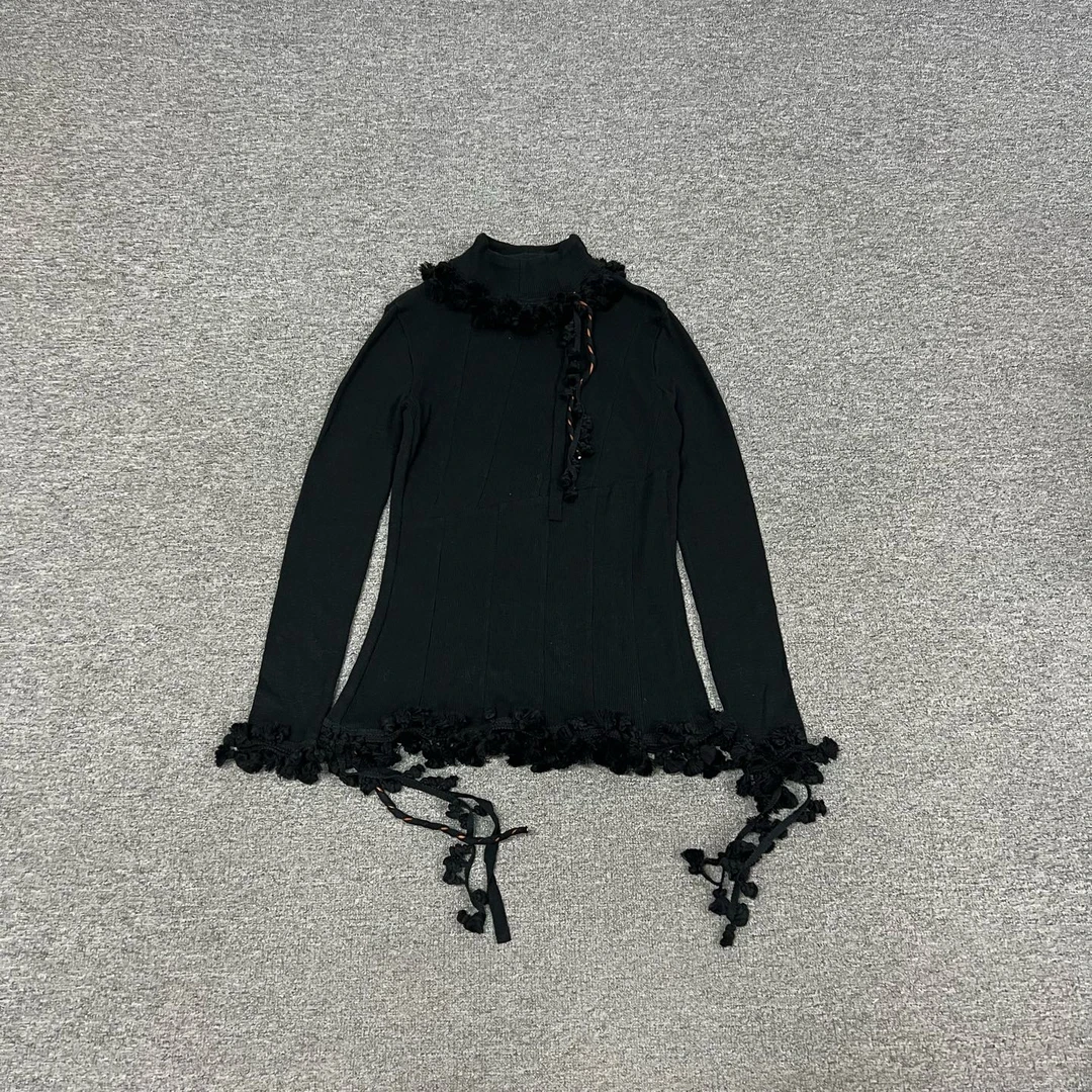 99新 LOEWE/罗意威 loewe 弹力针织上衣M码