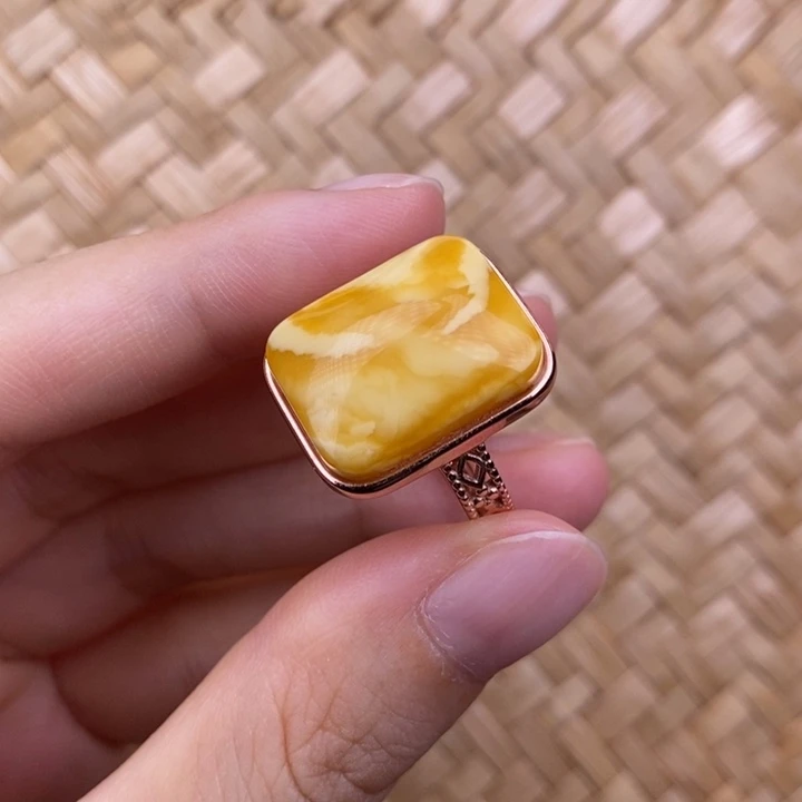 蜜蜡未镶嵌裸石蜜蜡M