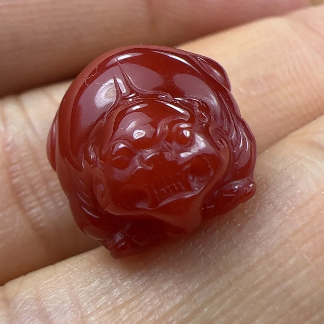 南红玛瑙貔貅未镶嵌