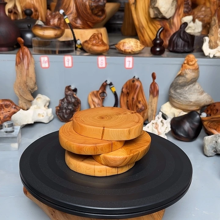 柏木崖柏垫子杯垫四个