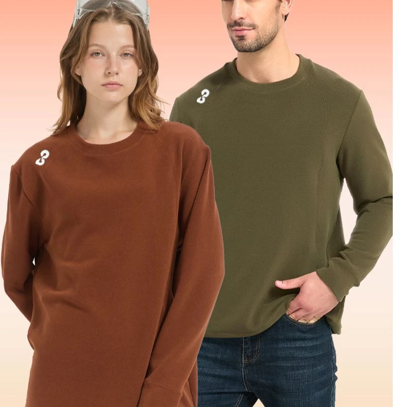 新款男女同款粗针软壳 卫衣2522