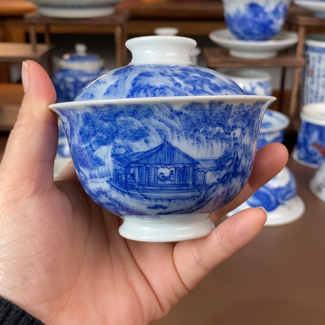 景德镇陶瓷手工手绘