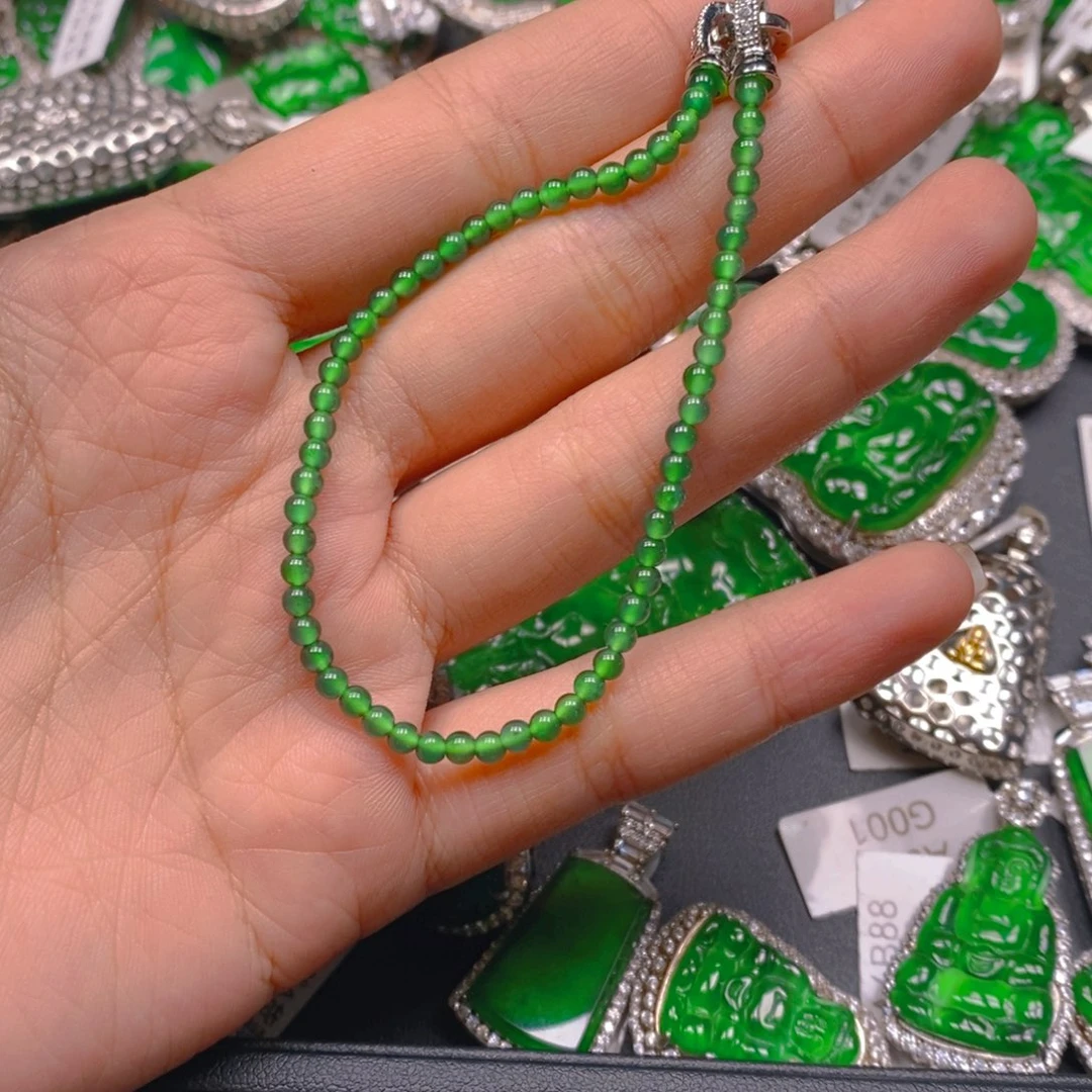 翡翠手链未镶嵌888888888