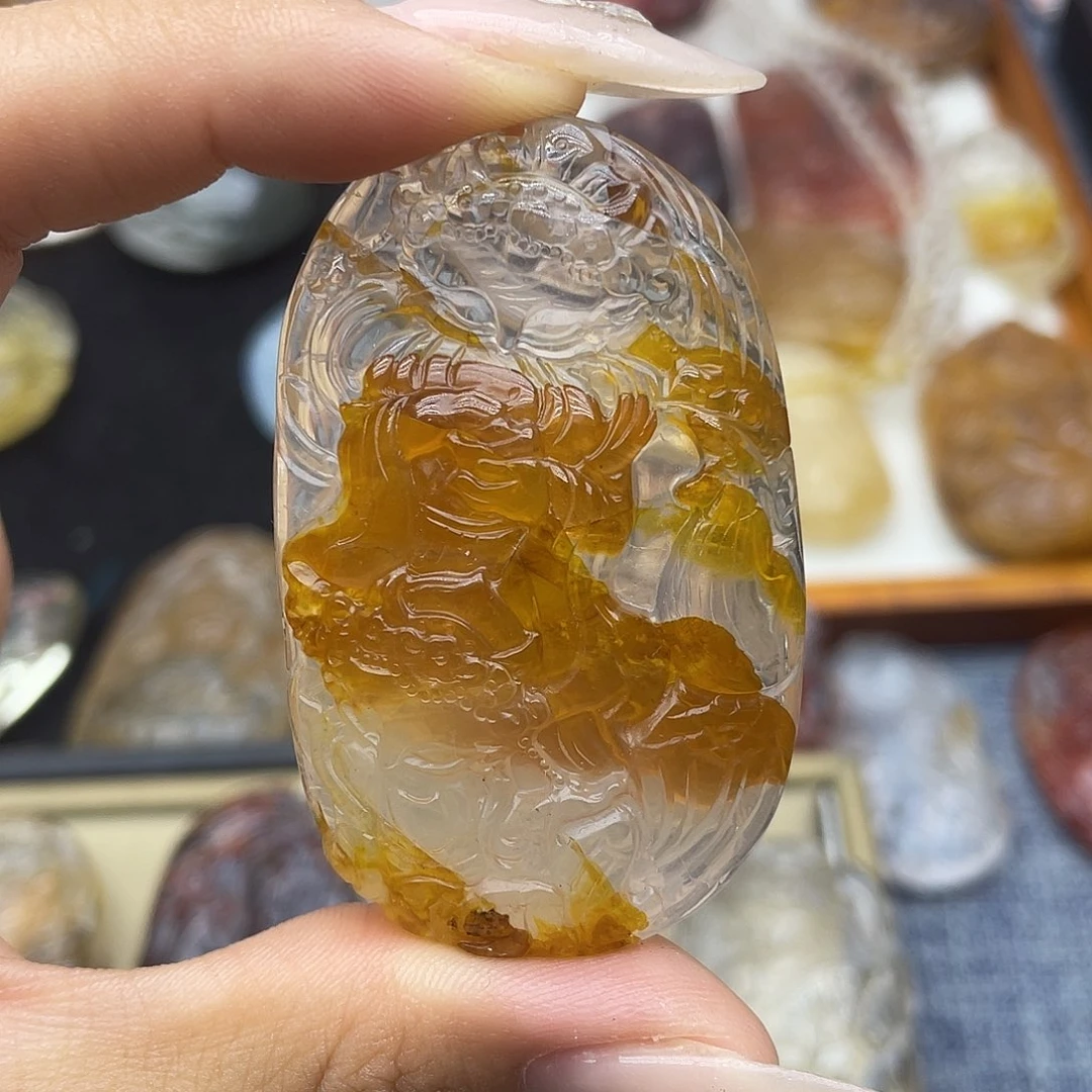 颈饰未镶嵌水晶天然