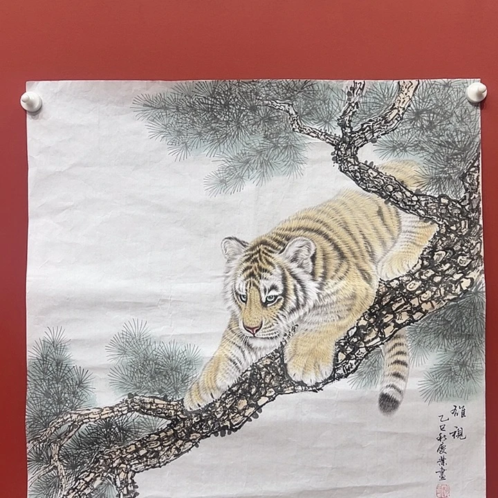 国画赵庆业老师国画作品月