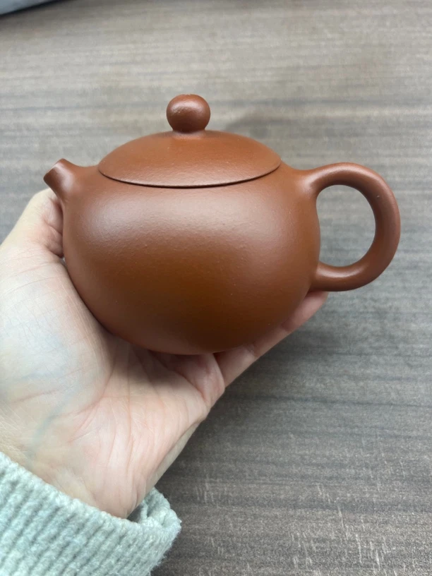 宜兴紫砂壶西施180cc赵庄朱泥