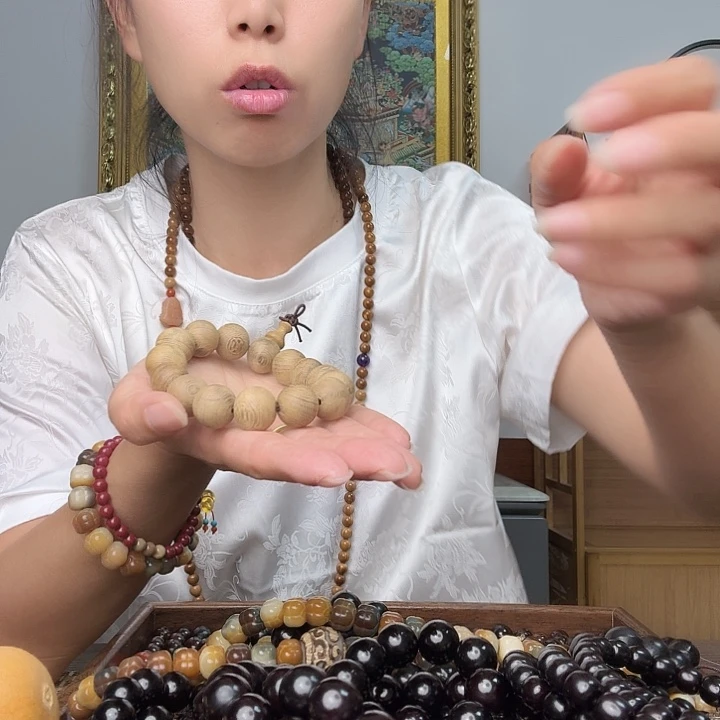 灵***菇白玉菩提吊坠好好