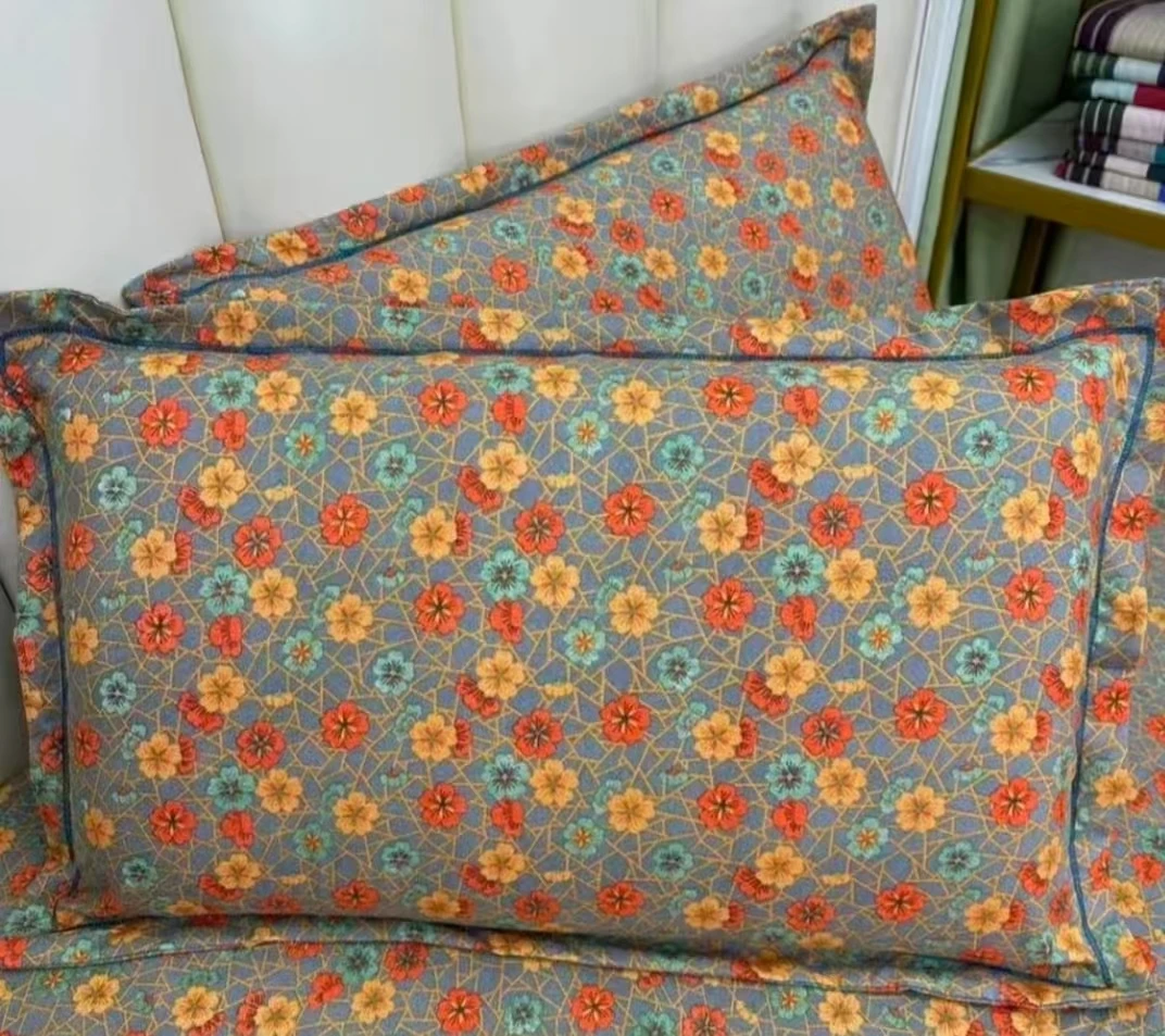 一路生花枕套48*74cm