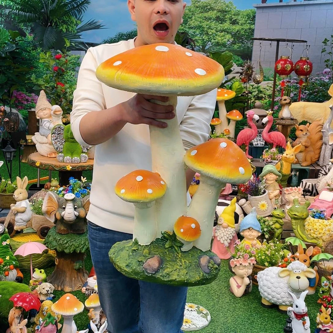 红陶花园庭院摆件