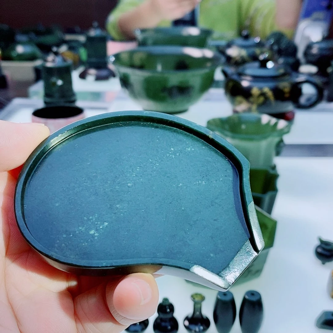 未镶嵌和田玉摆件福利切香板