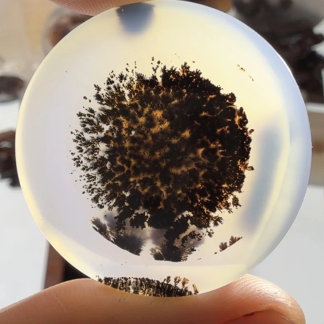 未镶嵌玛瑙/玉髓珠宝半成品