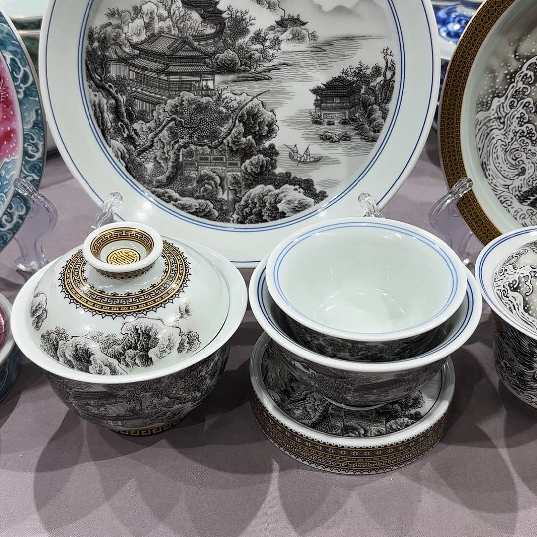 瓷片景德镇手工高温茶具