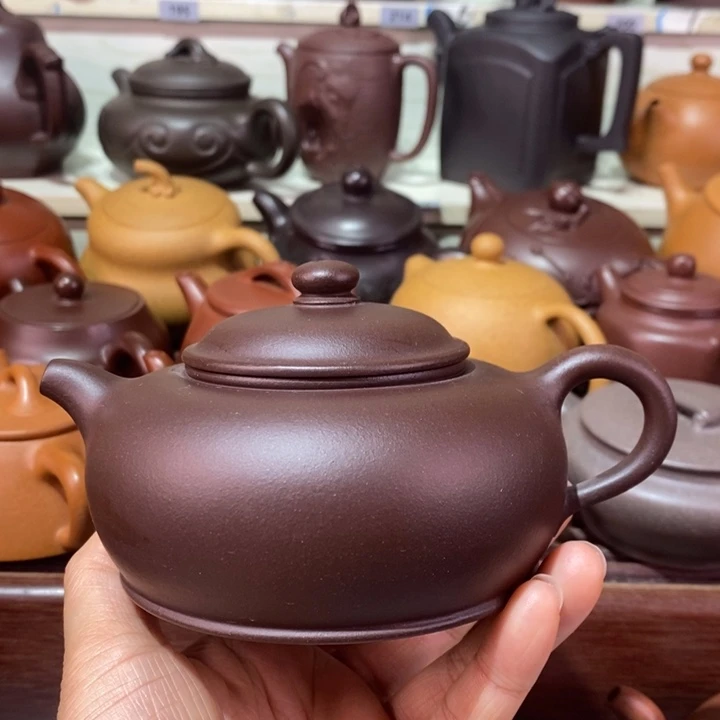 茶壶紫砂微瑕处理一把