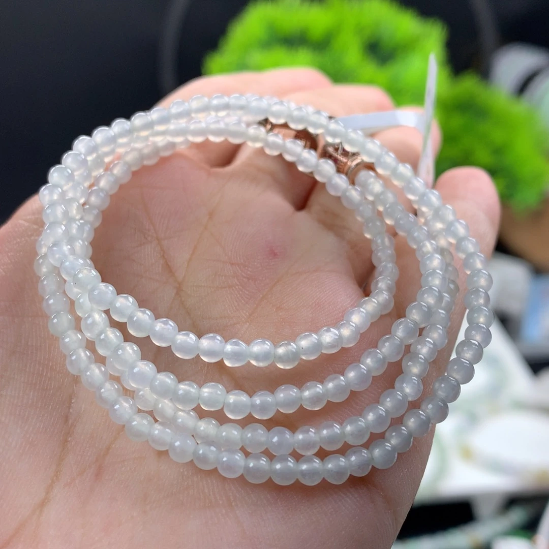 翡翠未镶嵌手链卡3.3