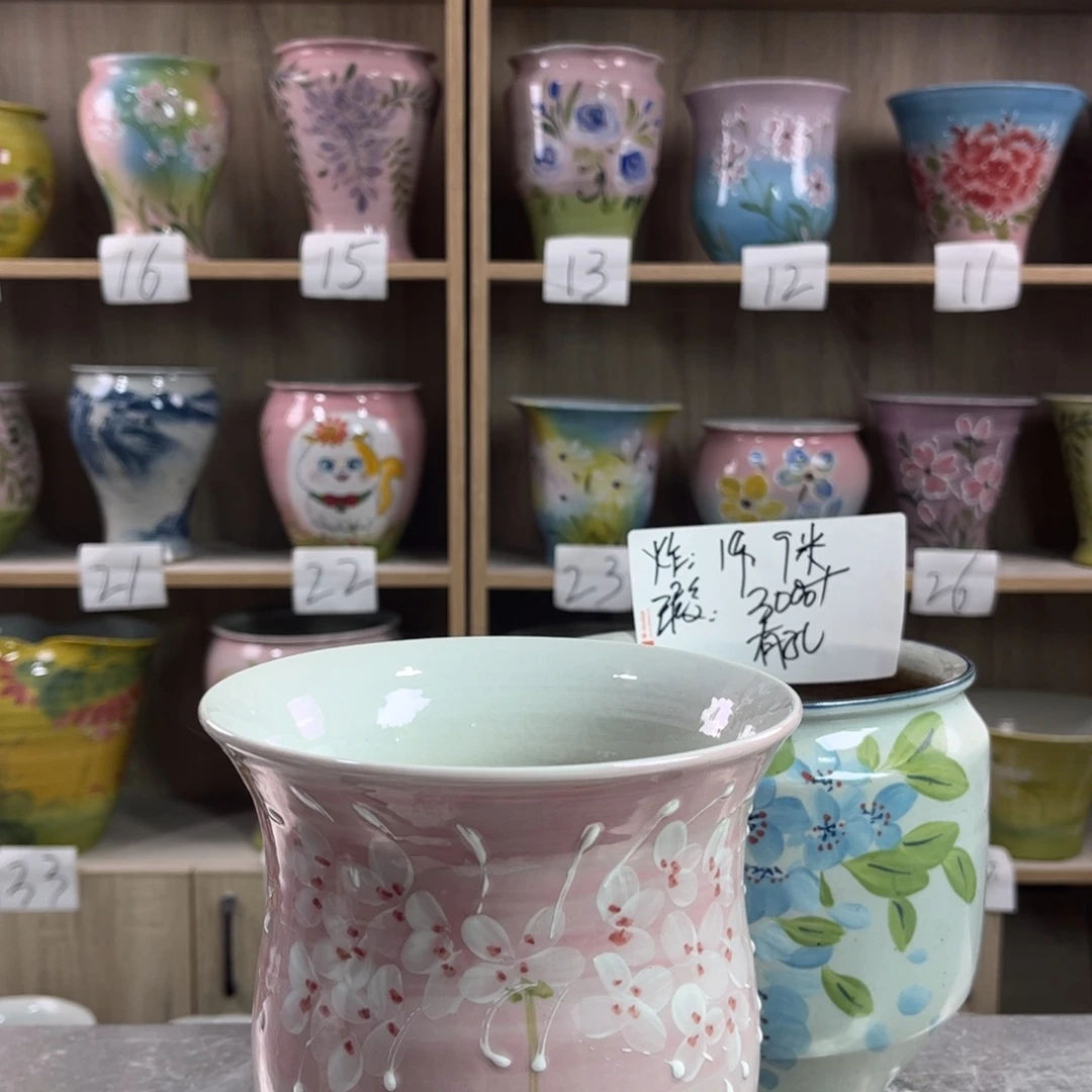 景德镇陶瓷花盆花盆