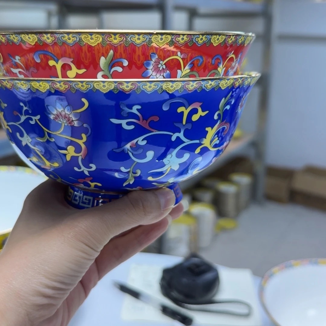 景德镇珐琅彩餐具