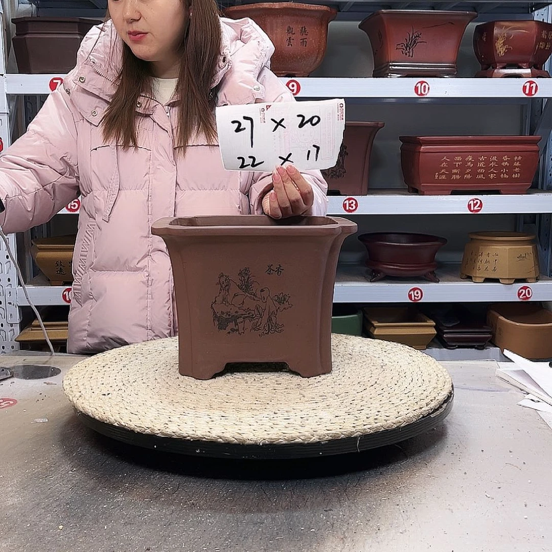 紫泥花盆紫砂花盆