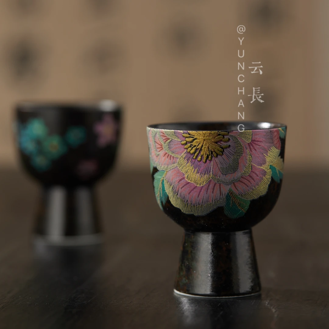 【云长】缂丝特价小杯