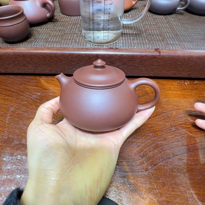 紫砂茶壶宜兴紫砂半手工艺