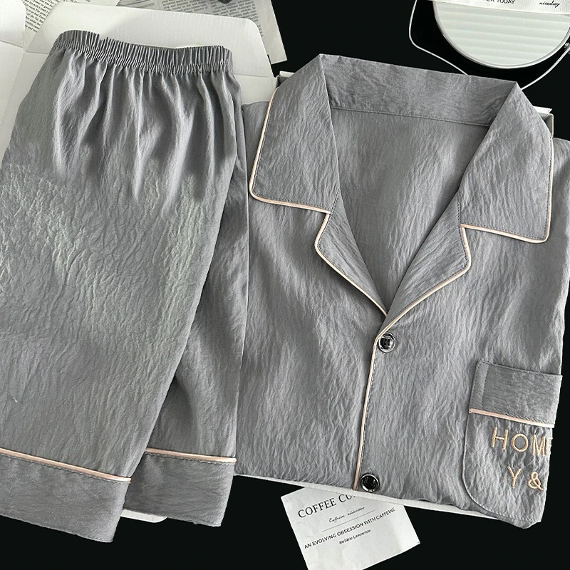 2025新款云朵棉睡衣男款夏季短袖短裤薄款夏天男士男生家居服套装