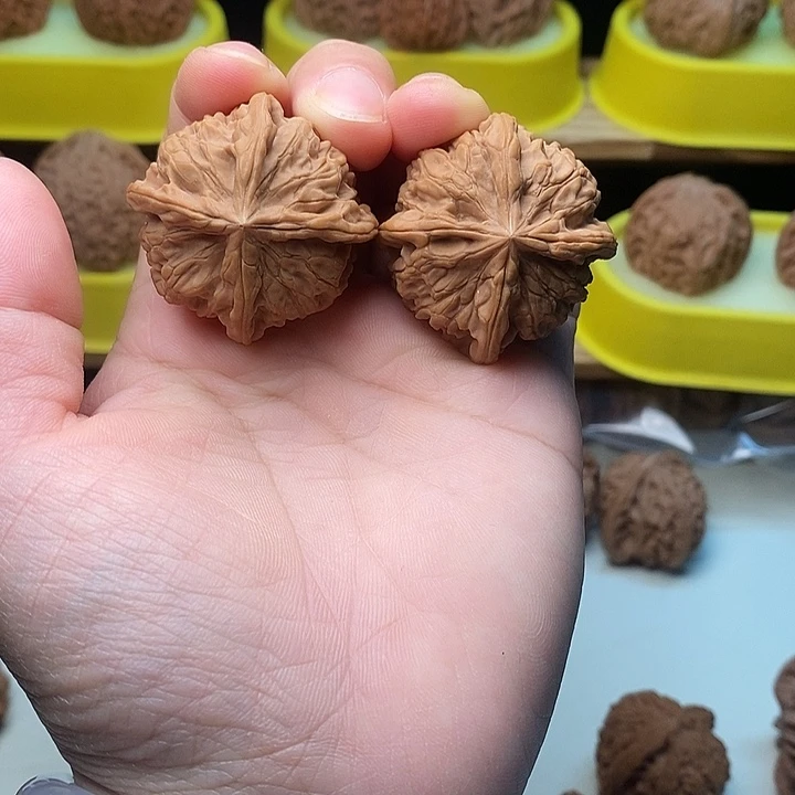 核桃文玩核桃38尺玉玺四棱