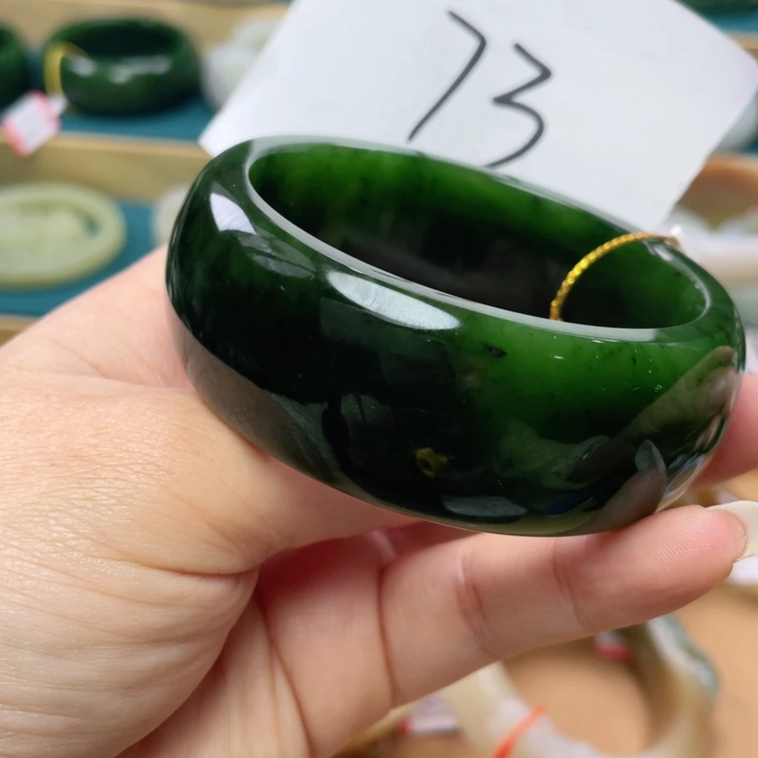 未镶嵌手镯和田玉圈口58