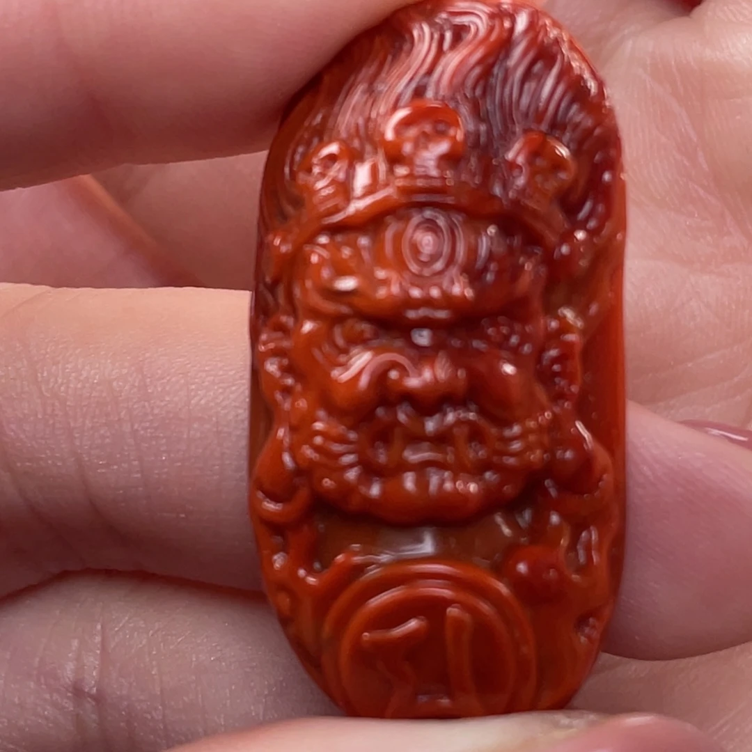 南红玛瑙未镶嵌颈饰