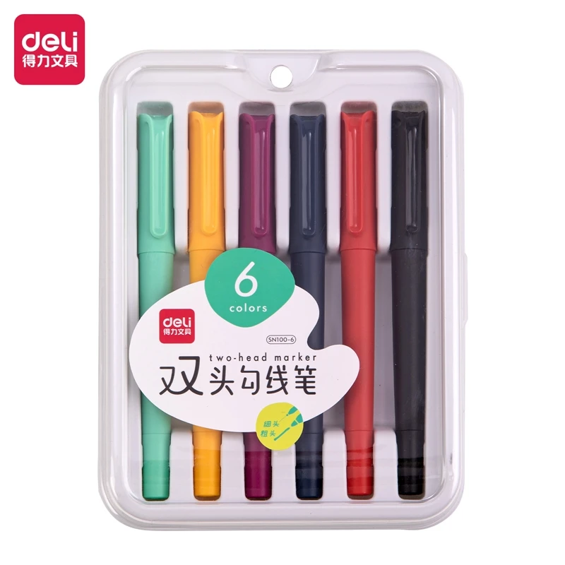 SN100-6   得力勾线笔