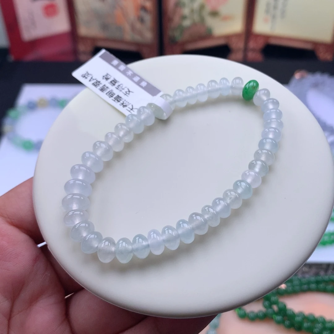 翡翠未镶嵌手链022
