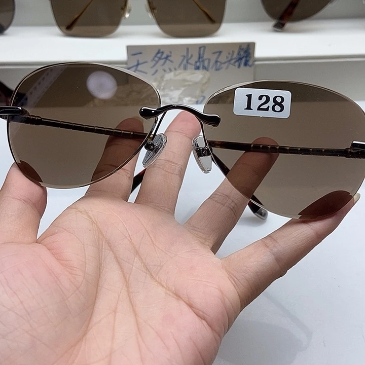 无框款飞行款石头镜