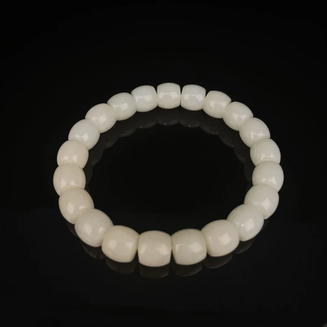 CS341834/民国和田玉手串/上海西香记