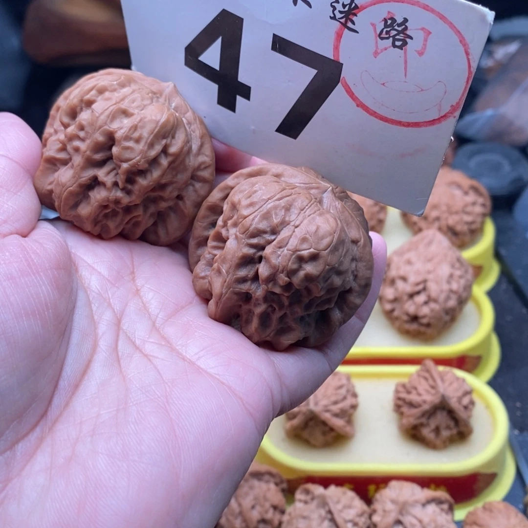 把件文玩核桃45全品达摩