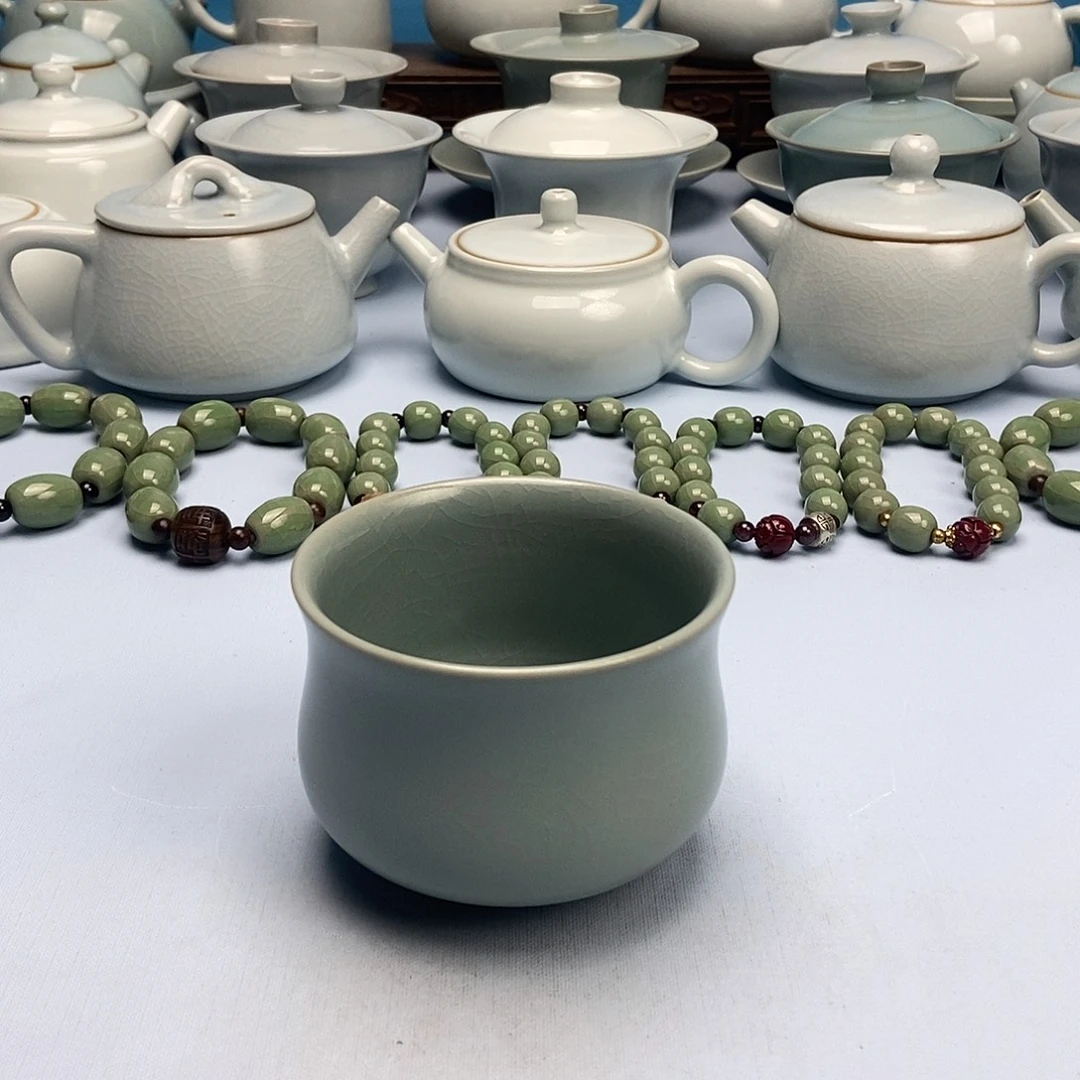 杯仿古釉炉施杯原矿原釉原产地