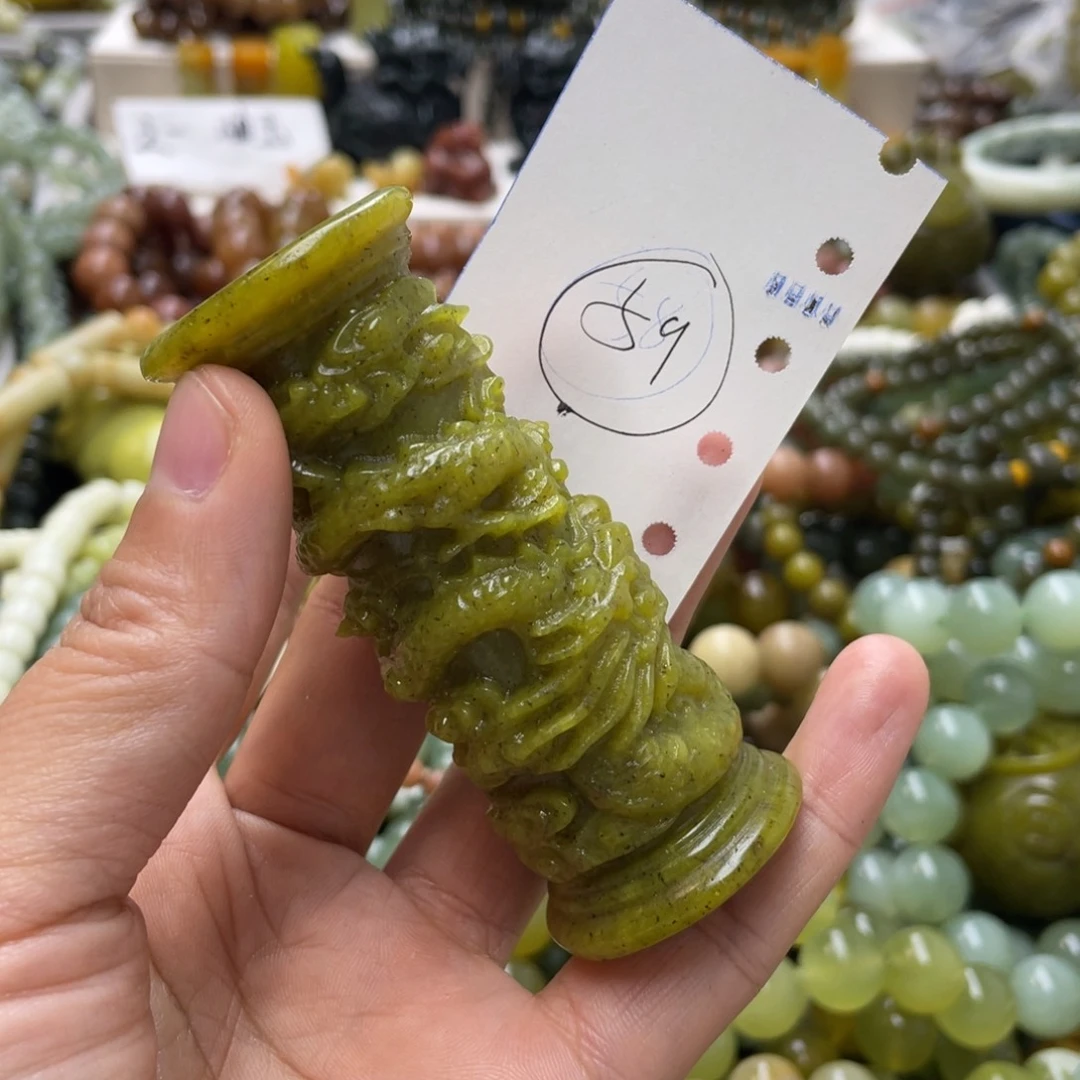 蛇纹石玉手链未镶嵌