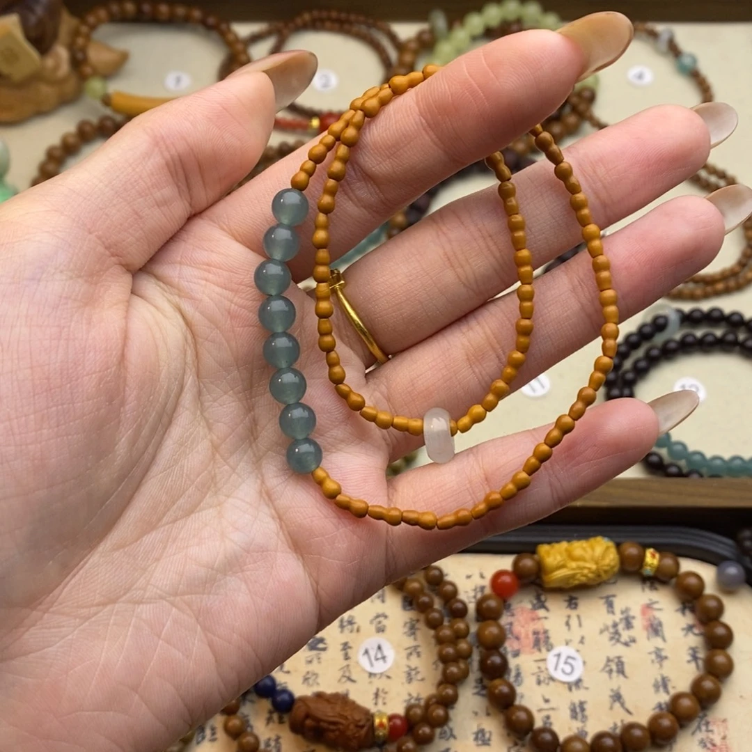 橄榄核手串未镶嵌葫芦