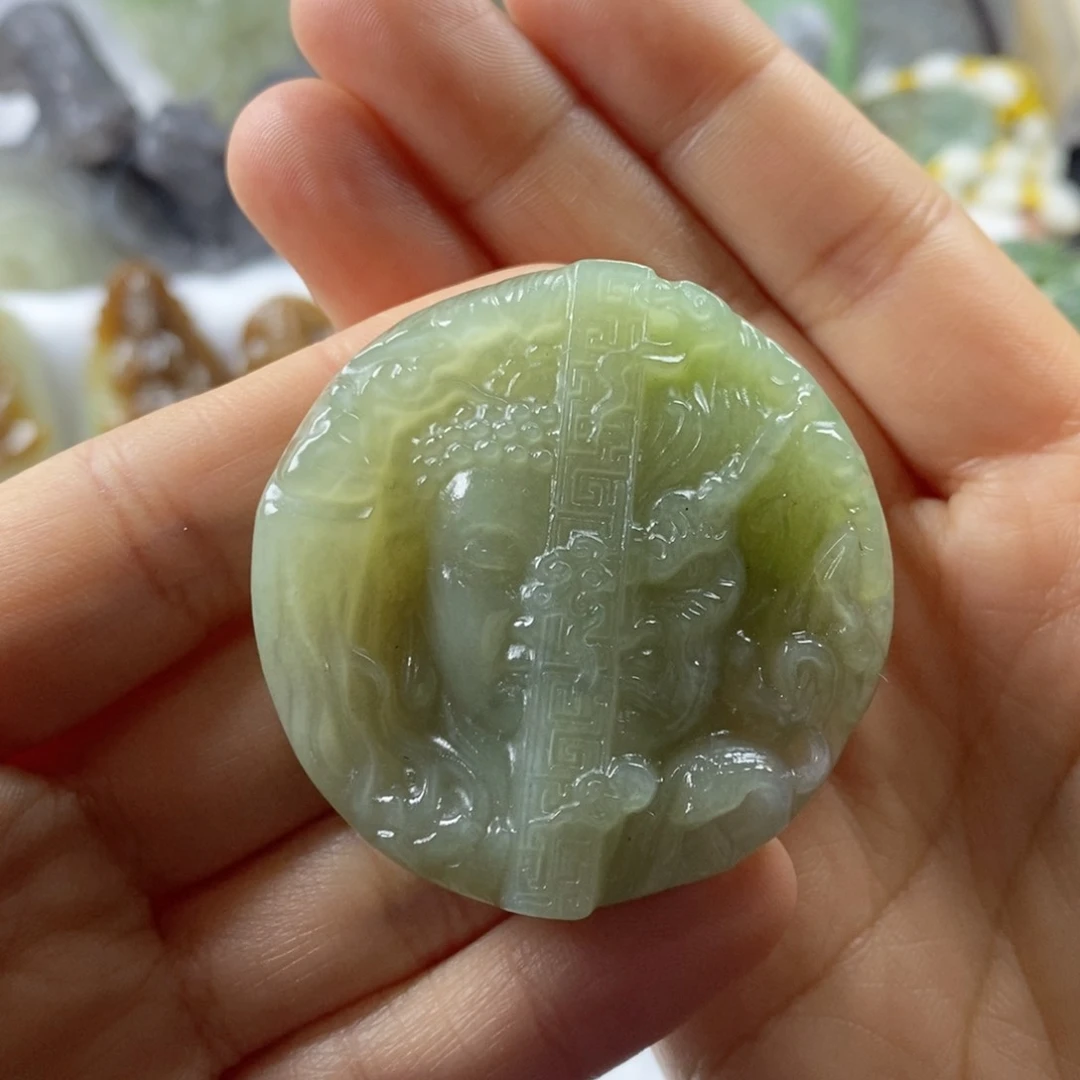 未镶嵌和田玉挂件