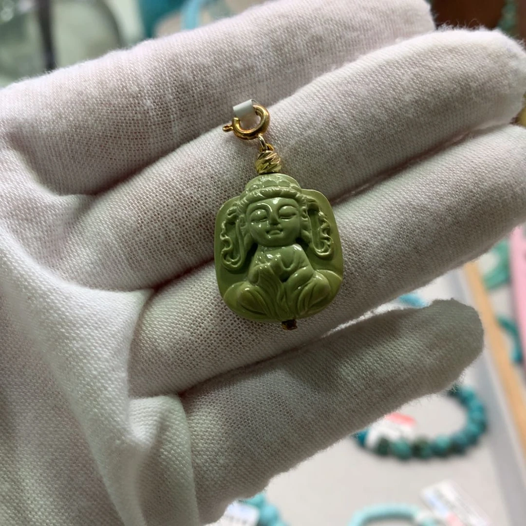绿松石未镶嵌配饰