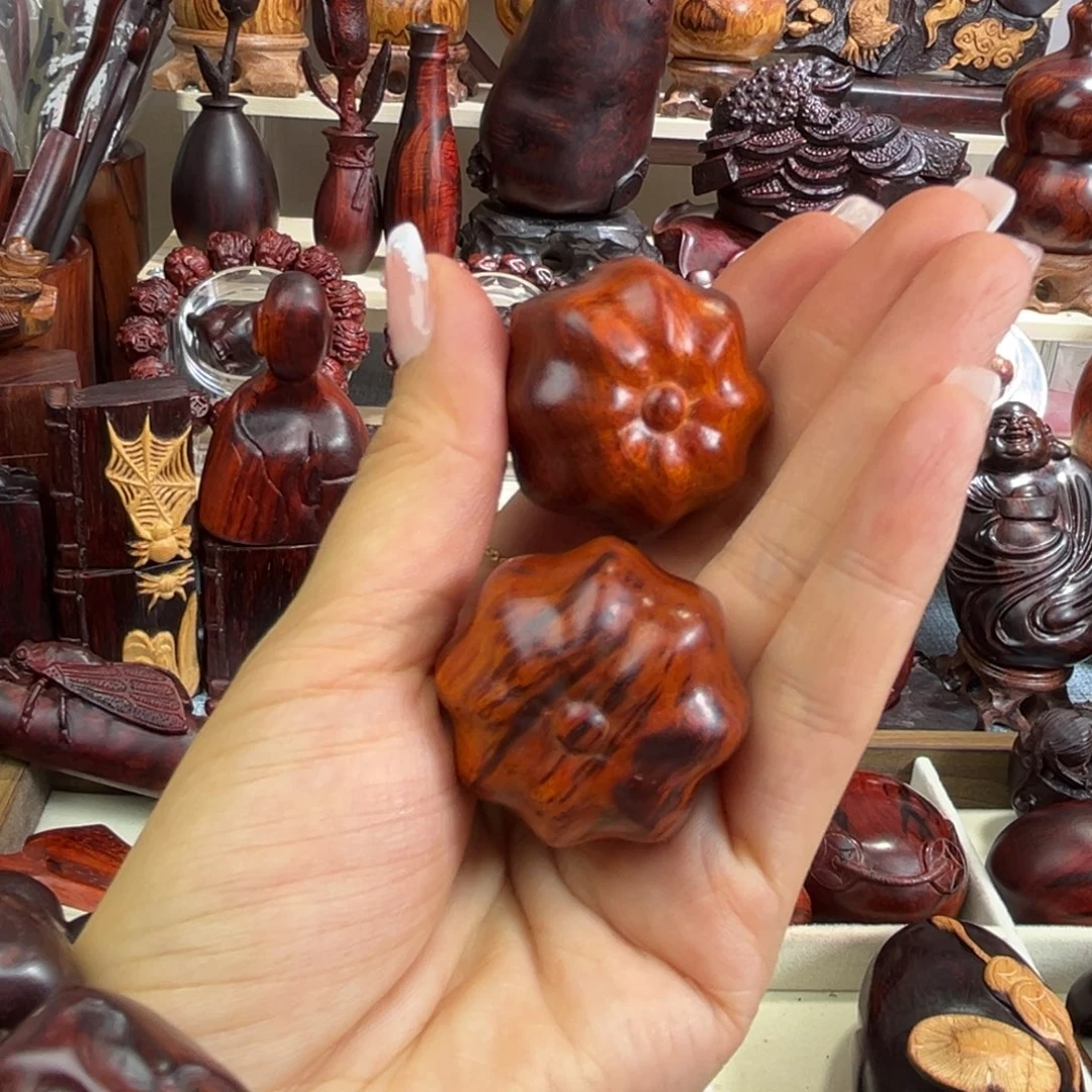 木H****?小叶紫檀手把南瓜手把球