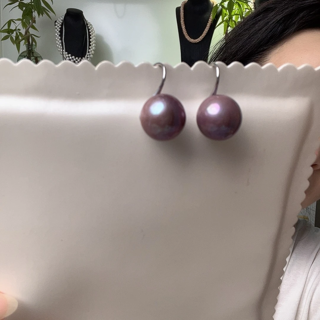 未镶嵌淡水珍珠耳饰