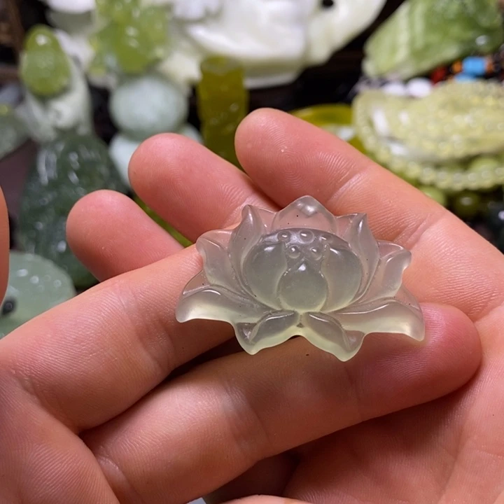 岫玉未镶嵌岫玉颈饰
