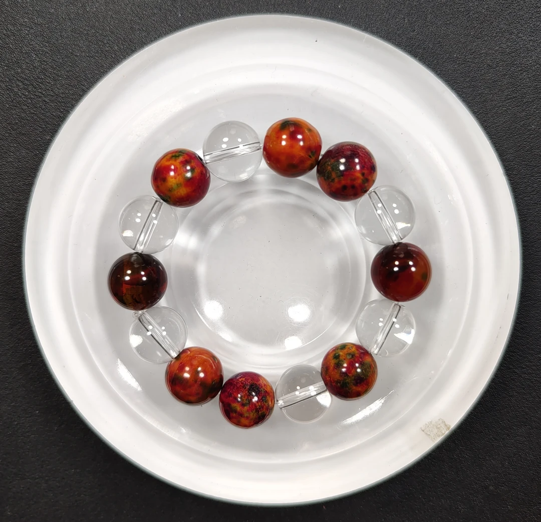 红白14mm手串发一条D35