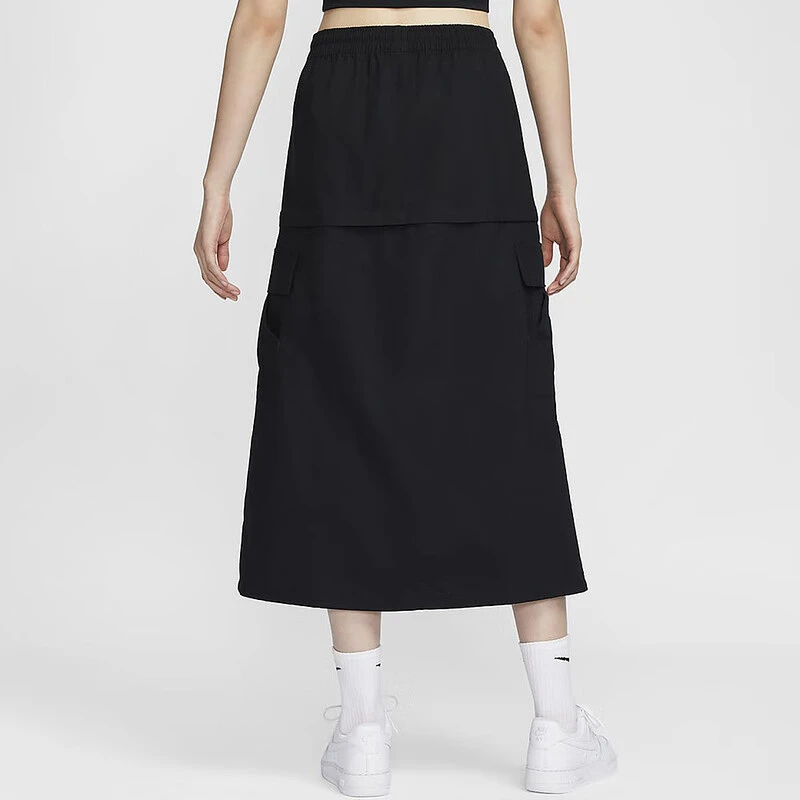 NIKE/耐克女士新款简约透气百搭休闲运动半身裙 FV7504-010 C