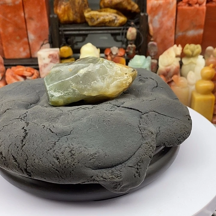 松***岩寿山石印石天然原石