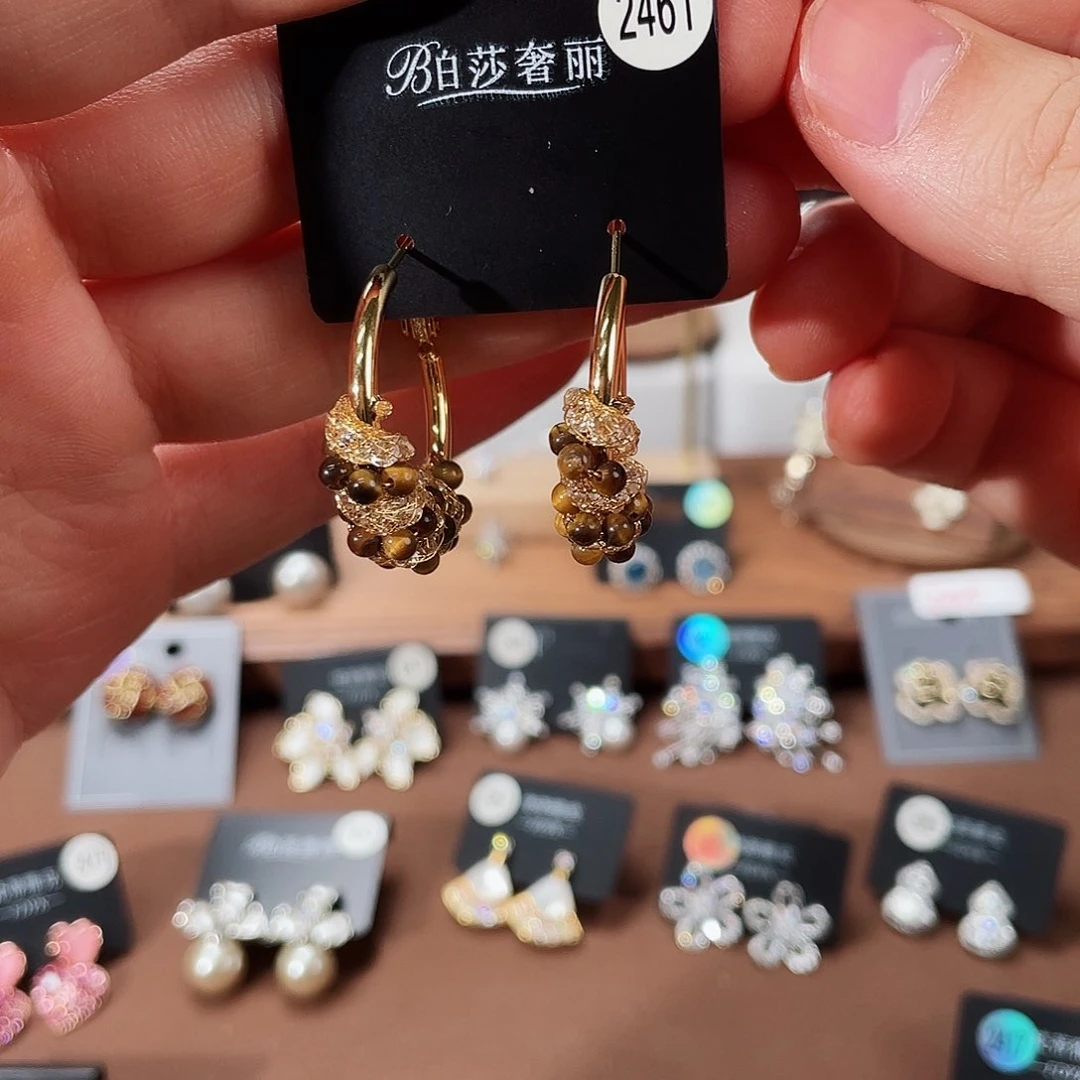 合金925银锆石泊2461