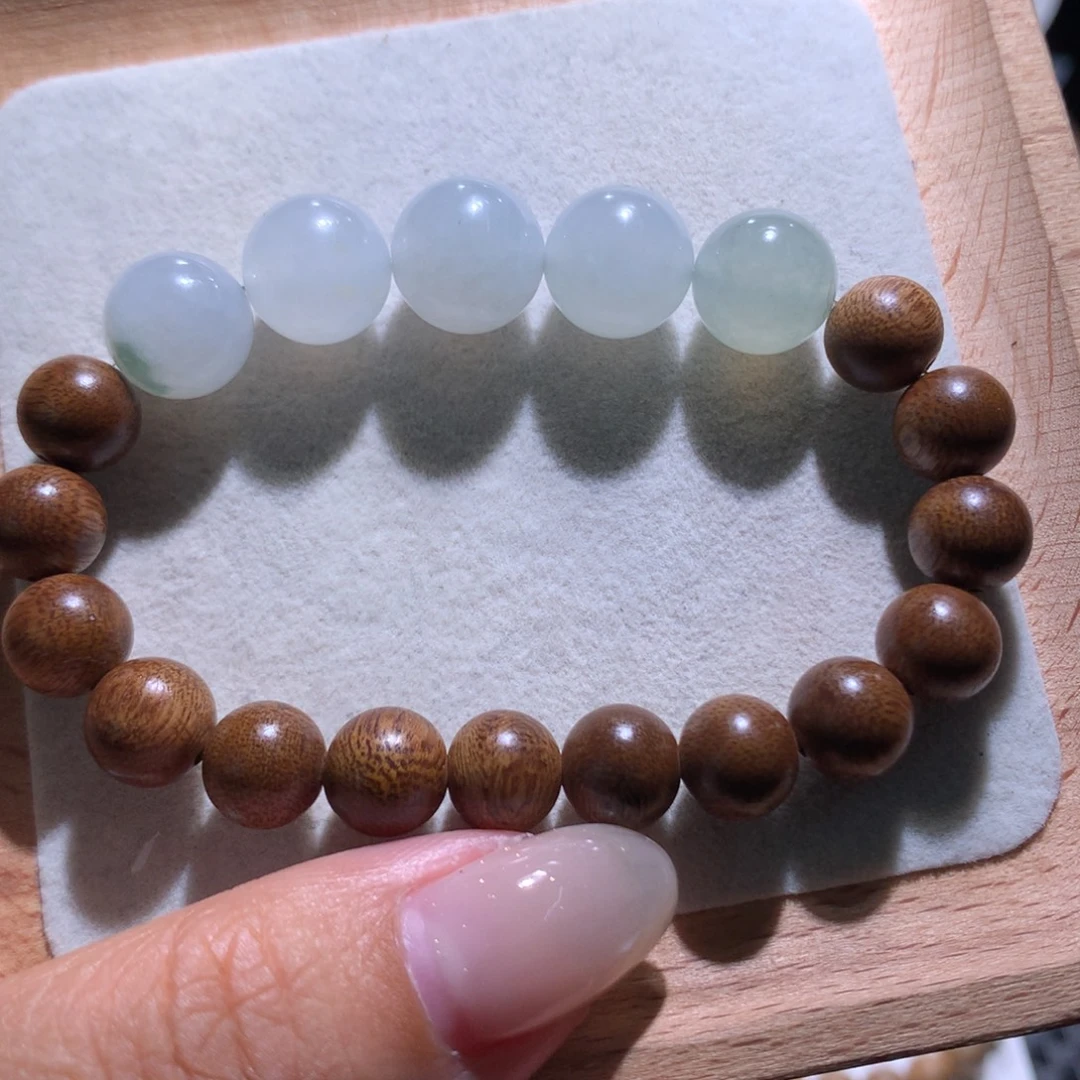 翡翠散珠特价蓝底卡11